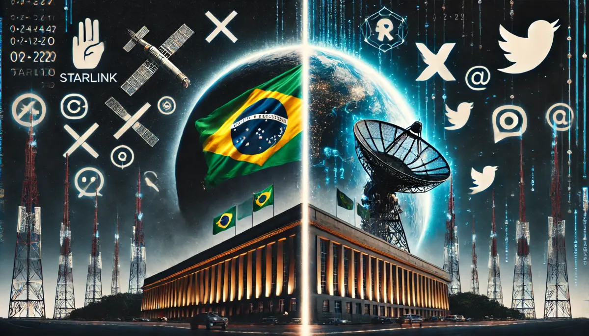 Brazil Bans X and Starlink: Clash Over Free Speech and Regulation